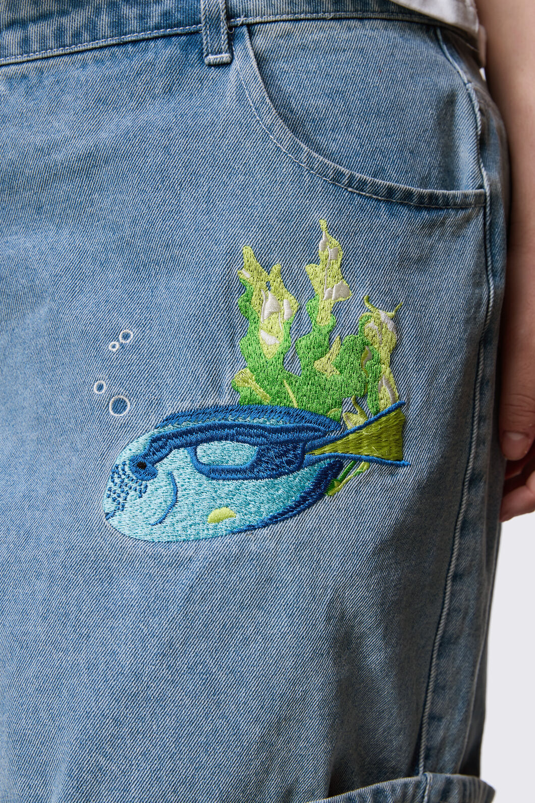 Dangerfield - Curve Reef Short - blue