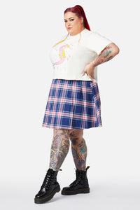 Dangerfield - Curve Seahorse Tee - cream