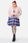 Dangerfield - Curve Cat Napping Top - pink