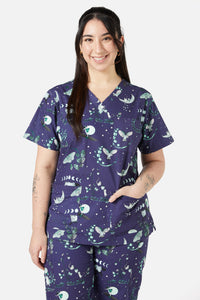 Scrubs With Love - Nocturnal Scrub Set - navy