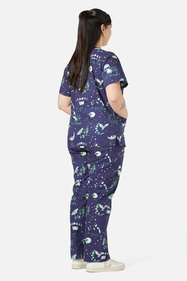 Scrubs With Love - Nocturnal Scrub Set - navy