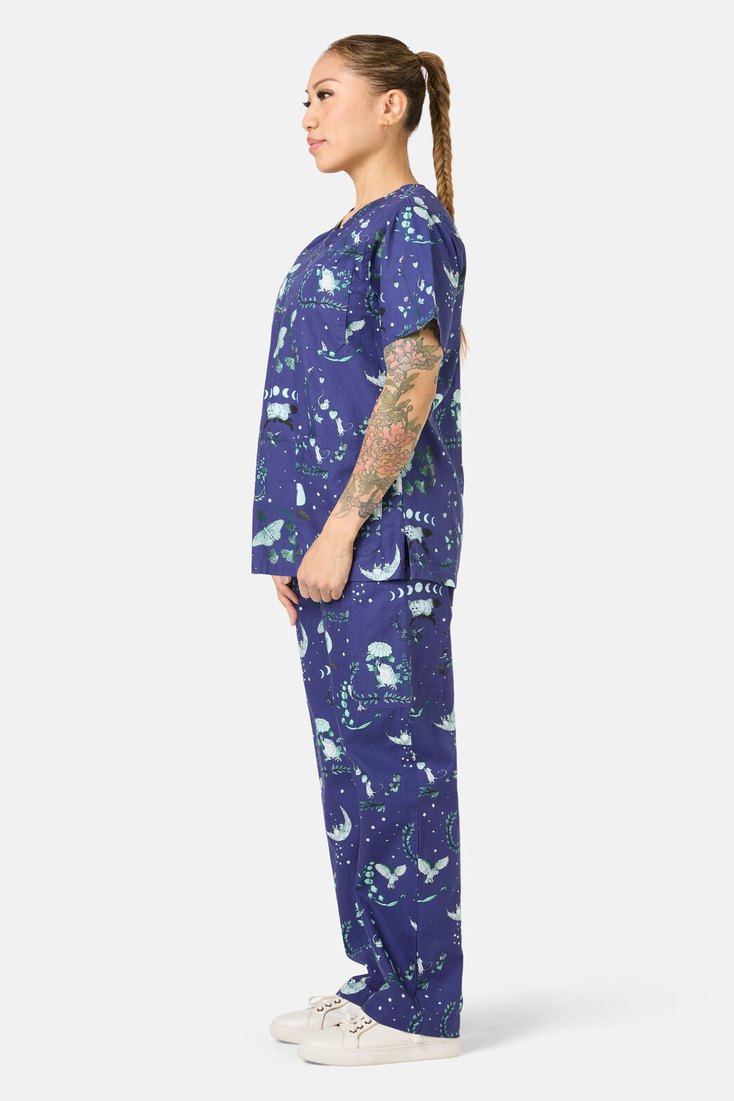 Scrubs With Love - Nocturnal Scrub Set - navy