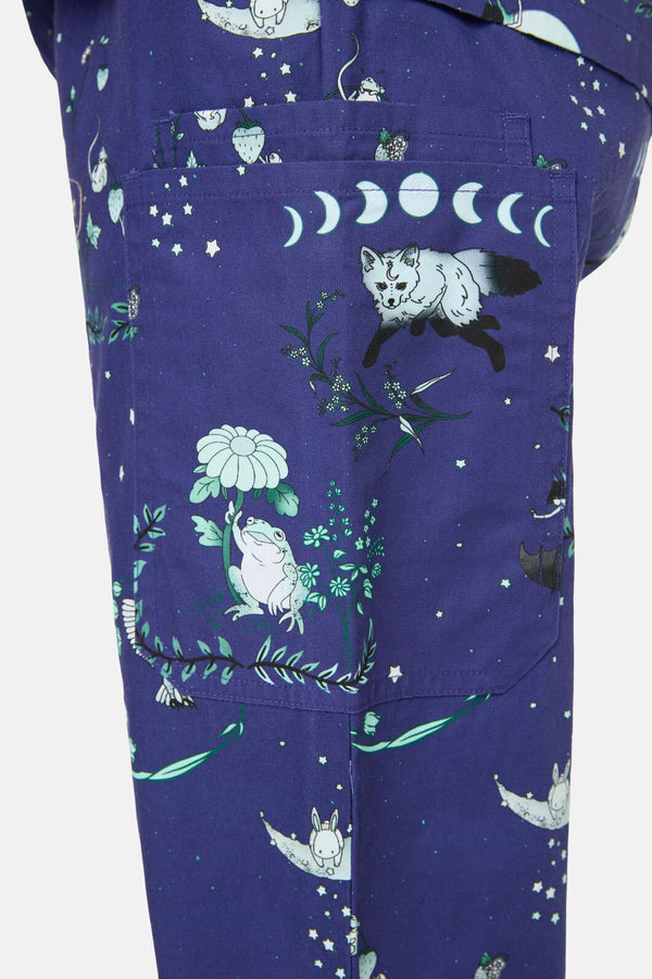 Scrubs With Love - Nocturnal Scrub Set - navy