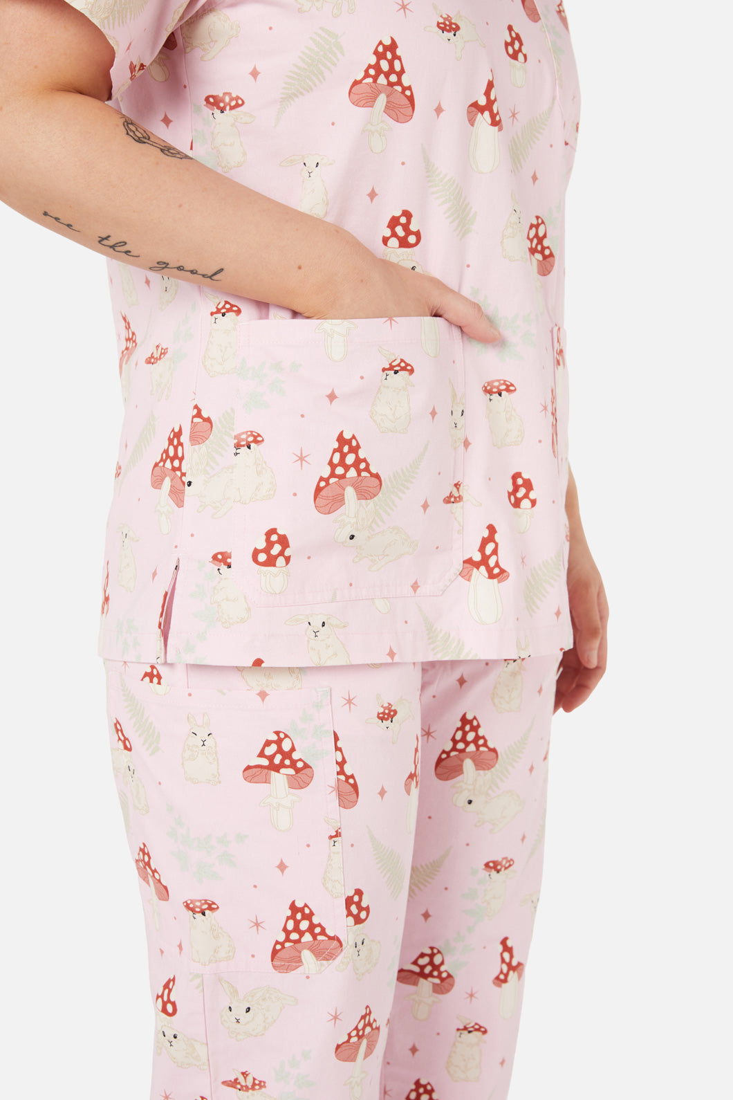 Dangerfield - Harmony Scrub Set - pink