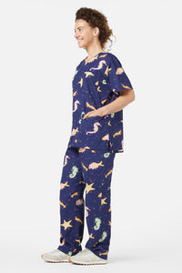 Dangerfield - Riptide Scrub Set - navy