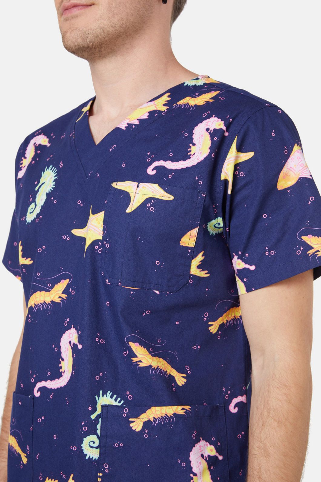 Dangerfield - Riptide Scrub Set - navy