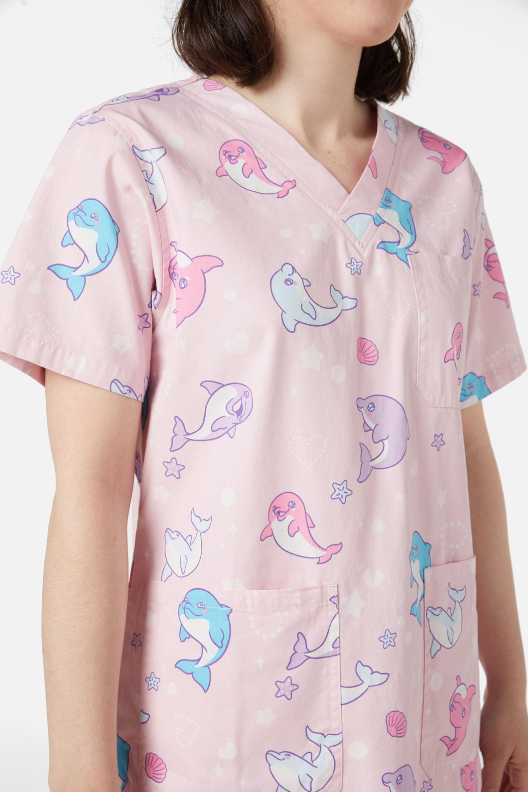 Dangerfield - Dolphin Scrub Set - pink