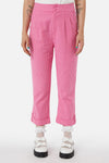 Dangerfield - Maybelle Houndstooth Capris - pink