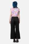 Dangerfield - Never Mind Rainbow Houndstooth Vest - multi
