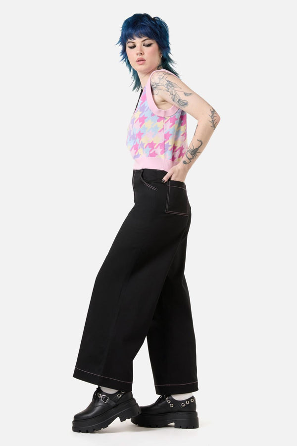 Dangerfield - NeverMindRainbowHoundstoothVes - multi