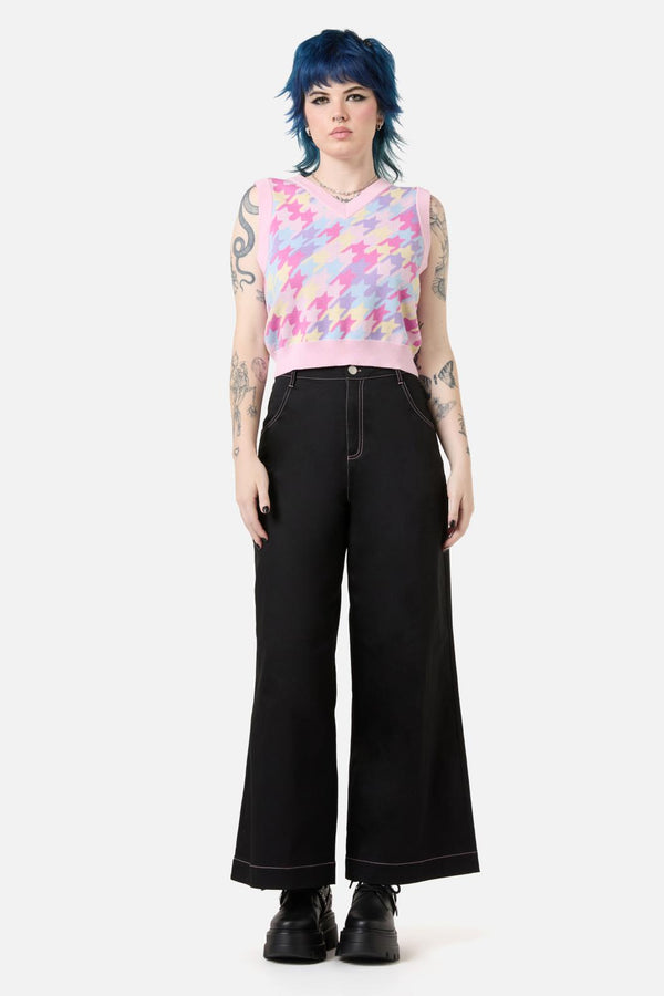 Dangerfield - NeverMindRainbowHoundstoothVes - multi