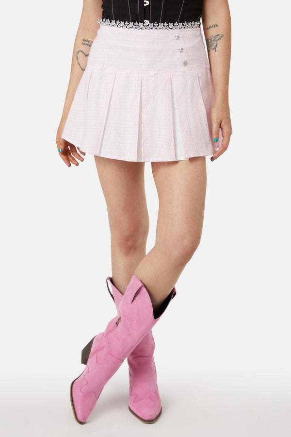 Dangerfield - Spaghettea Micro Skort - pink