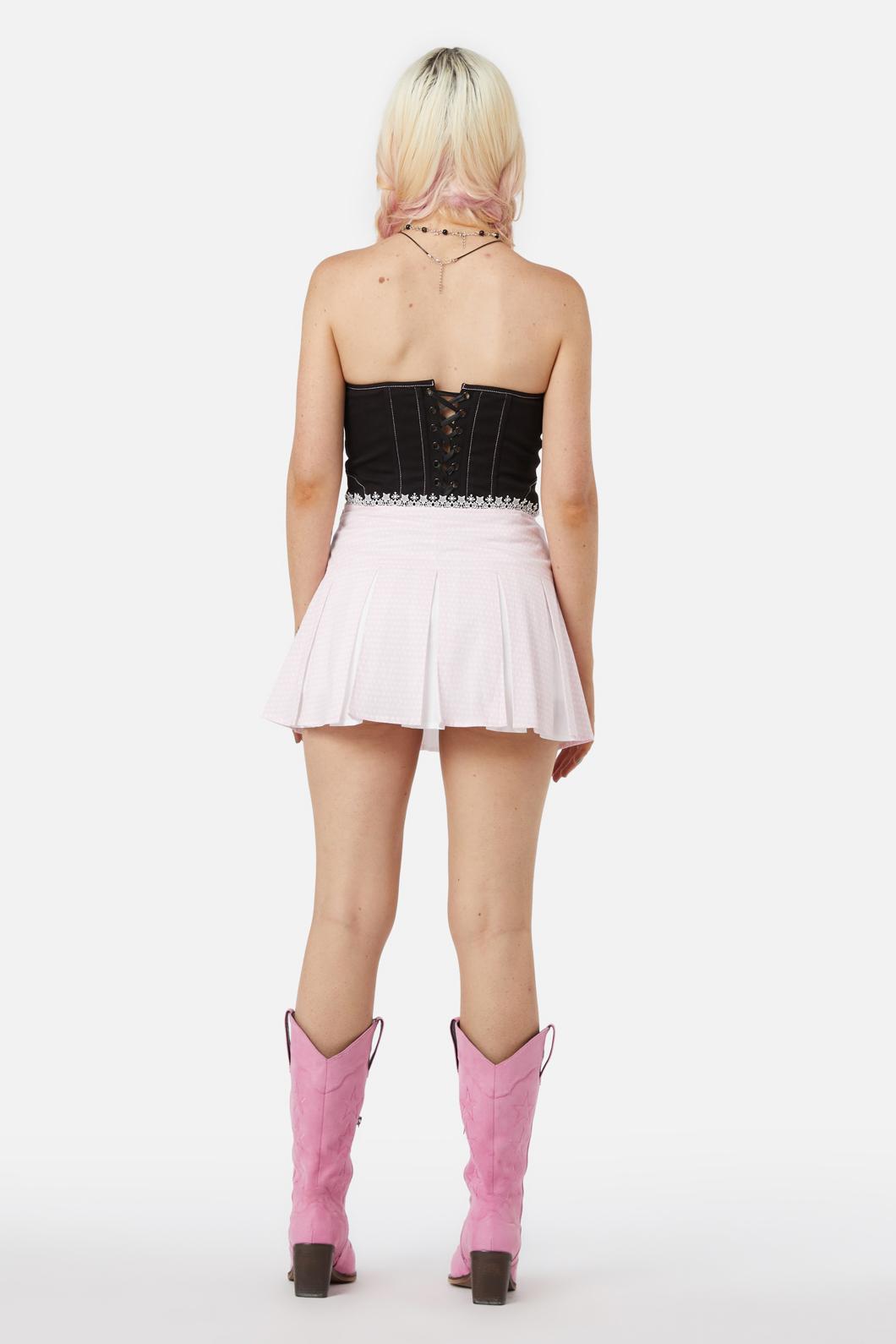 Dangerfield - Spaghettea Micro Skort - pink