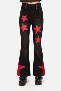 Dangerfield - Catwalk Assassin Jean - black-red