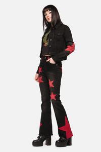 Dangerfield - Catwalk Assassin Jean - black-red