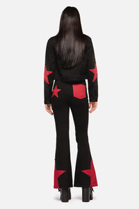 Dangerfield - Catwalk Assassin Jean - black-red
