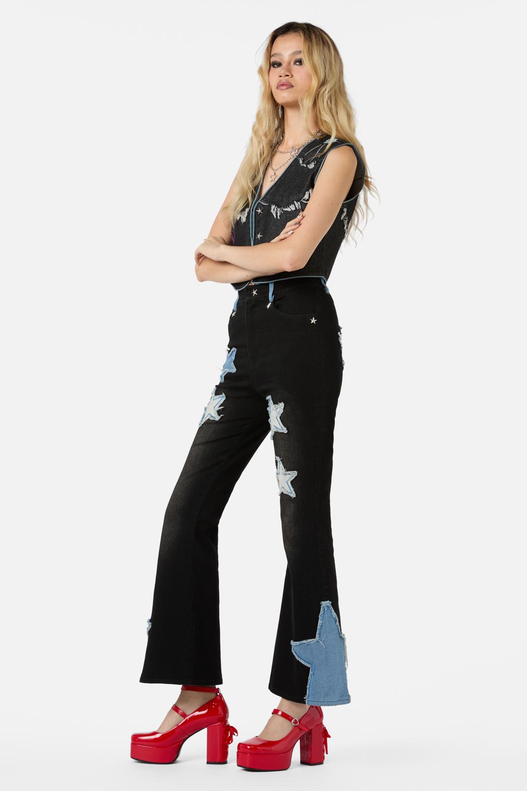 Dangerfield - Catwalk Assassin Jean - black-blue