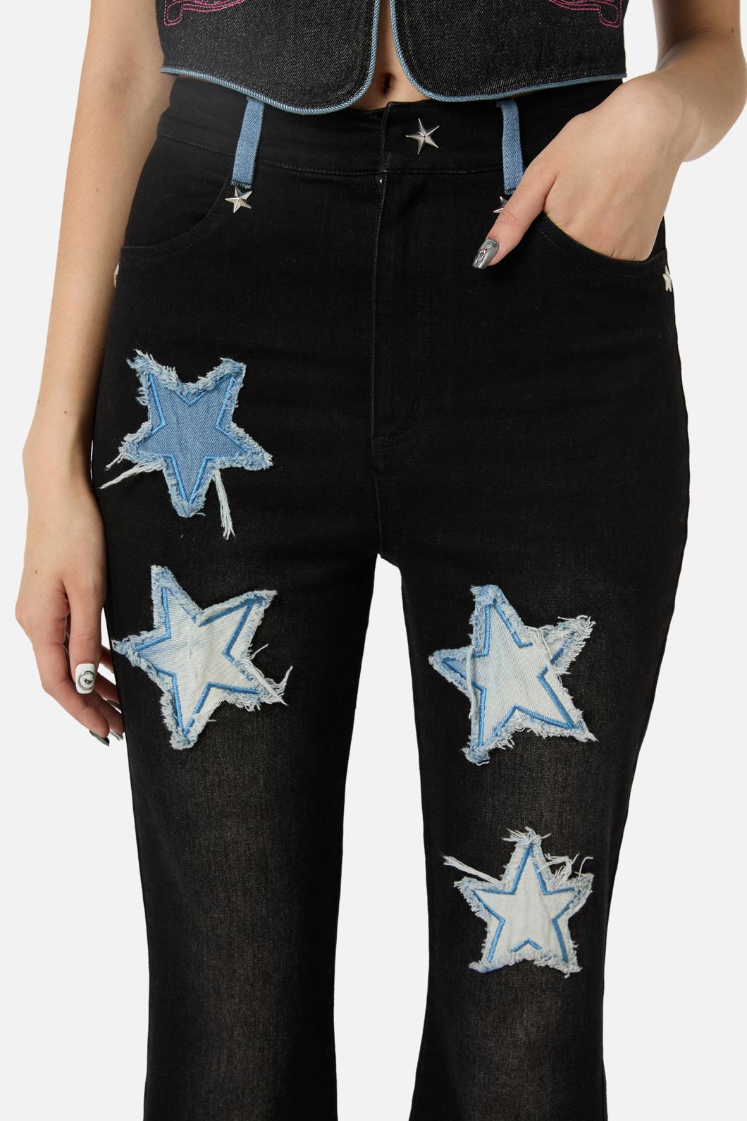 Dangerfield - Catwalk Assassin Jean - black-blue