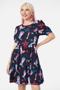 Dangerfield - Face The Wind Dress - multi