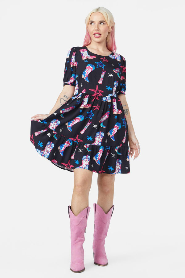 Dangerfield - Face The Wind Dress - multi