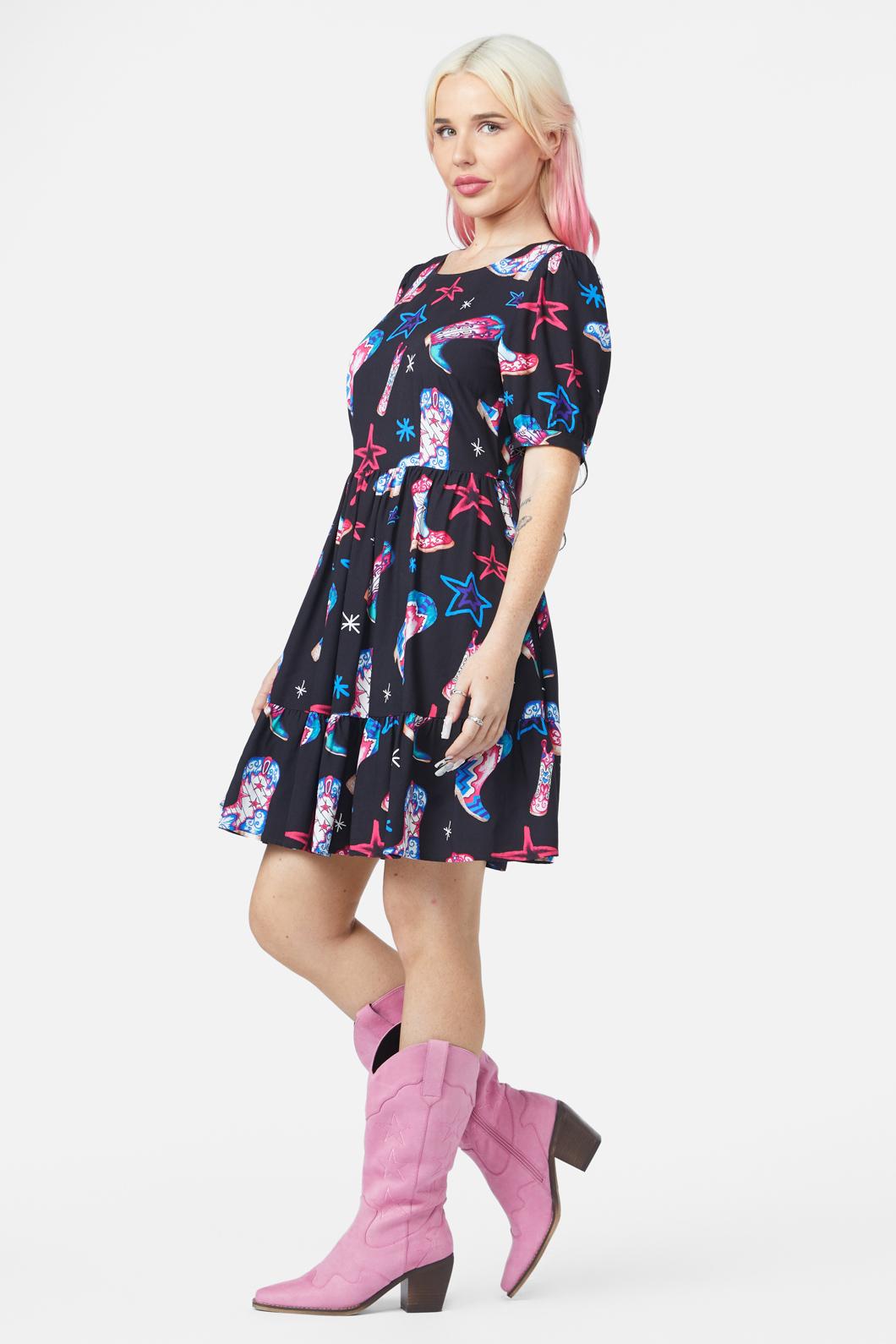 Dangerfield - Face The Wind Dress - multi