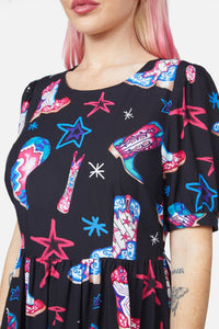 Dangerfield - Face The Wind Dress - multi