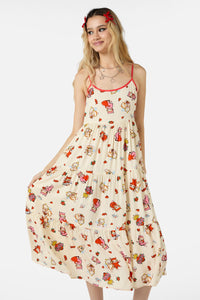 Dangerfield - Love Found Tier Dress - cream