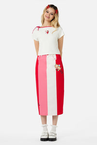 Dangerfield - Love Letter Tattoo Tee - cream