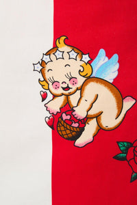 Dangerfield - Love Letter Midi Skirt - pink-red