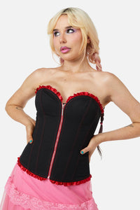 Dangerfield - Love Letter Corset - black