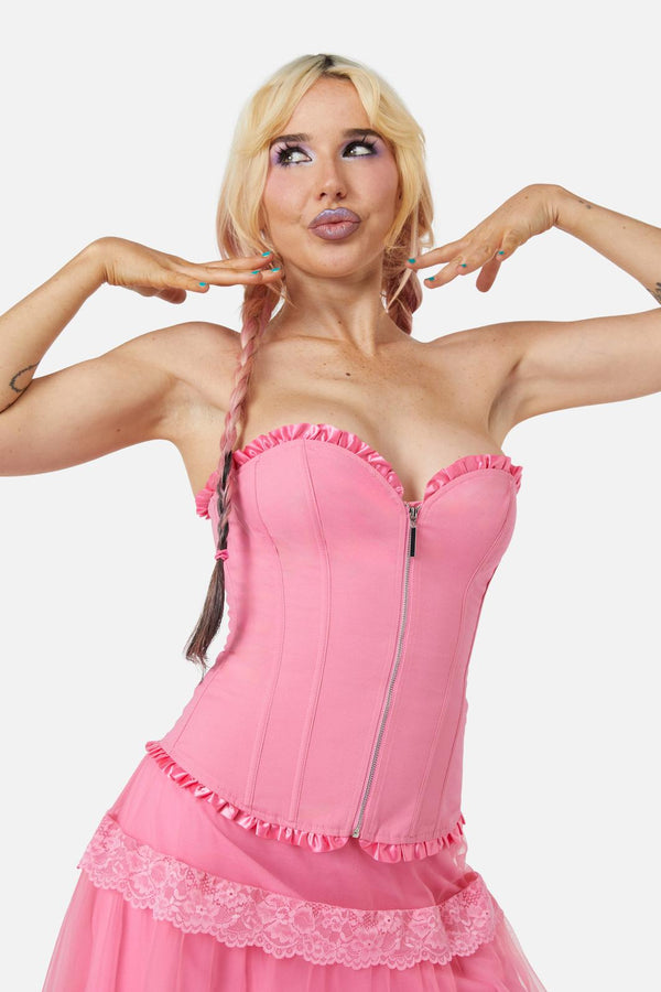 Dangerfield - Love Letter Corset - pink