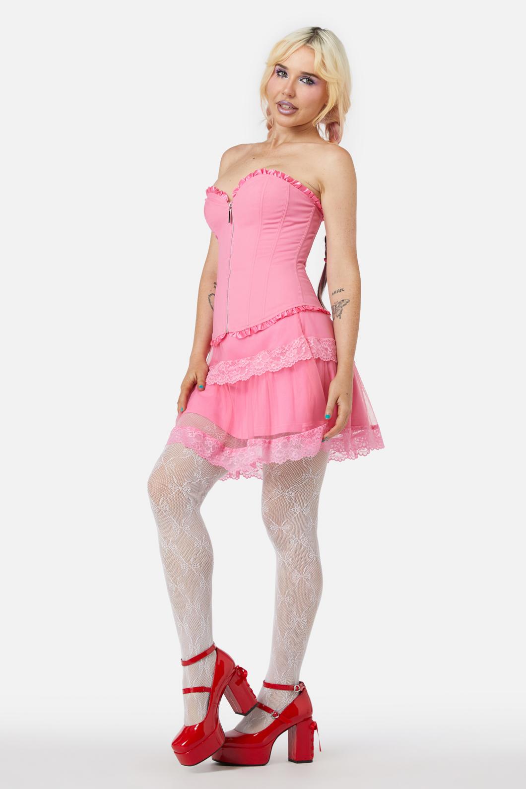 Dangerfield - Love Letter Corset - pink