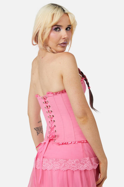 Dangerfield - Love Letter Corset - pink