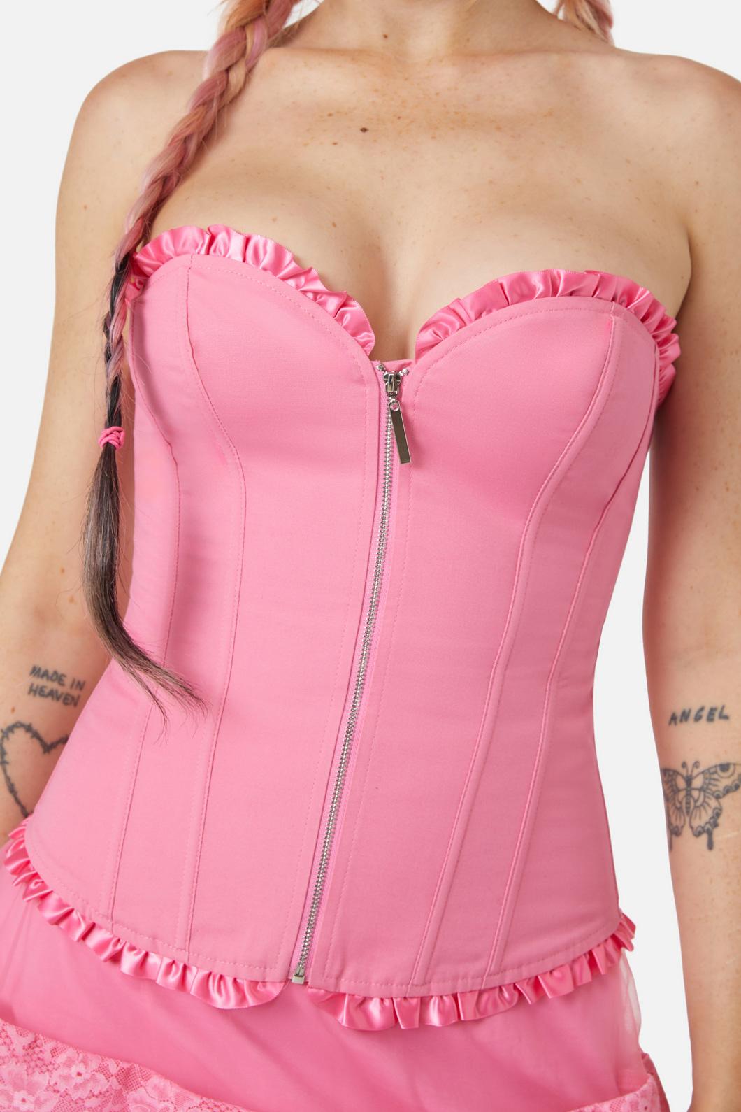 Dangerfield - Love Letter Corset - pink