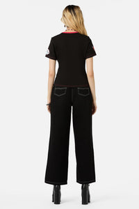Dangerfield - Love Bird Tee - black