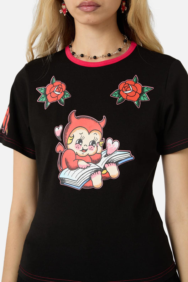 Dangerfield - Love Bird Tee - black