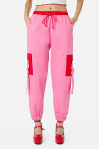 Dangerfield - Love Letter Pocket Cargo - pink