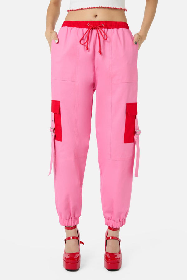 Dangerfield - Love Letter Pocket Cargo - pink