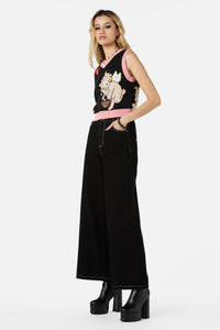 Dangerfield - Love Bird Knit Vest - black