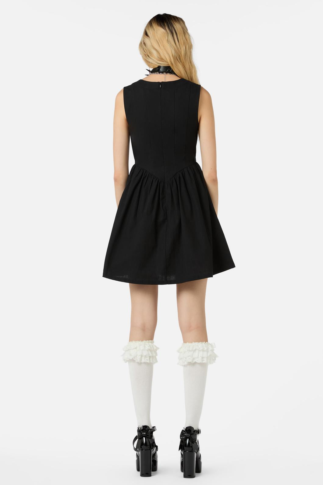 Dangerfield - Divine Love Pinny - black