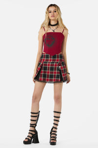 Dangerfield - Mercy Corset Top - raspberry