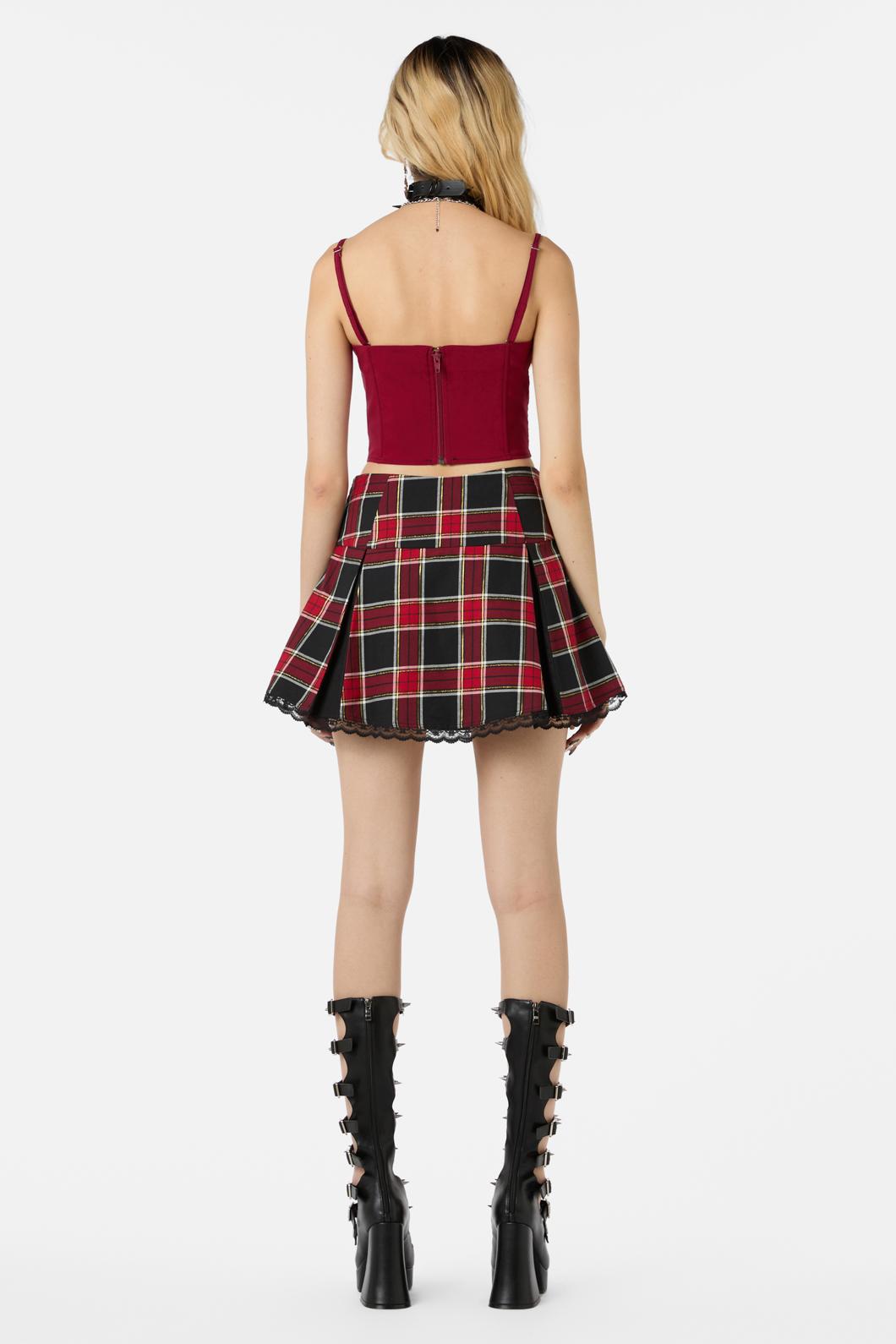 Dangerfield - Mercy Corset Top - raspberry