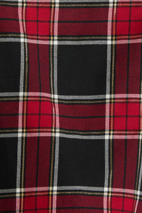 Dangerfield - Boundless Tartan Skirt - red