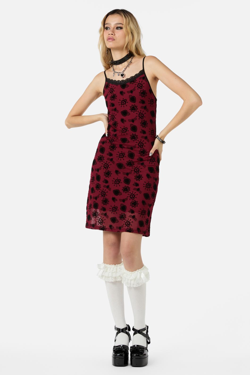 Dangerfield - Mercy Dress - raspberry