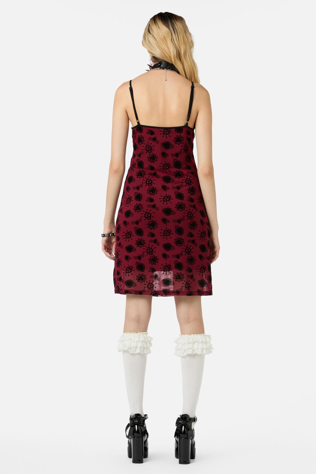 Dangerfield - Mercy Dress - raspberry