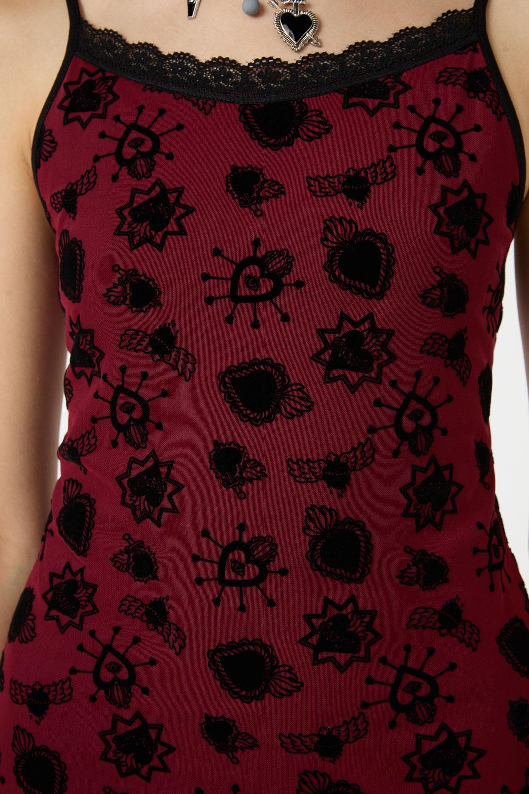 Dangerfield - Mercy Dress - raspberry