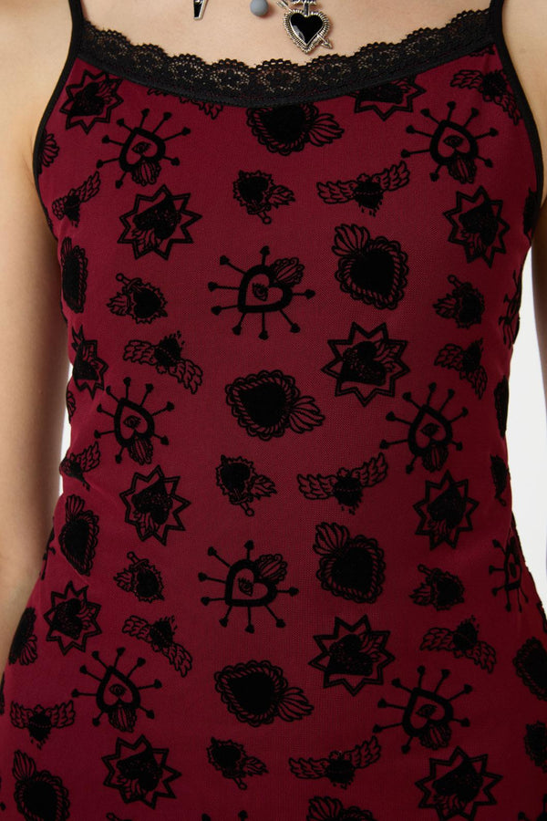 Dangerfield - Mercy Dress - raspberry