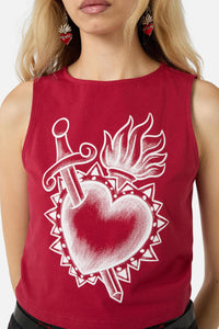 Dangerfield - Mercy Tank - raspberry