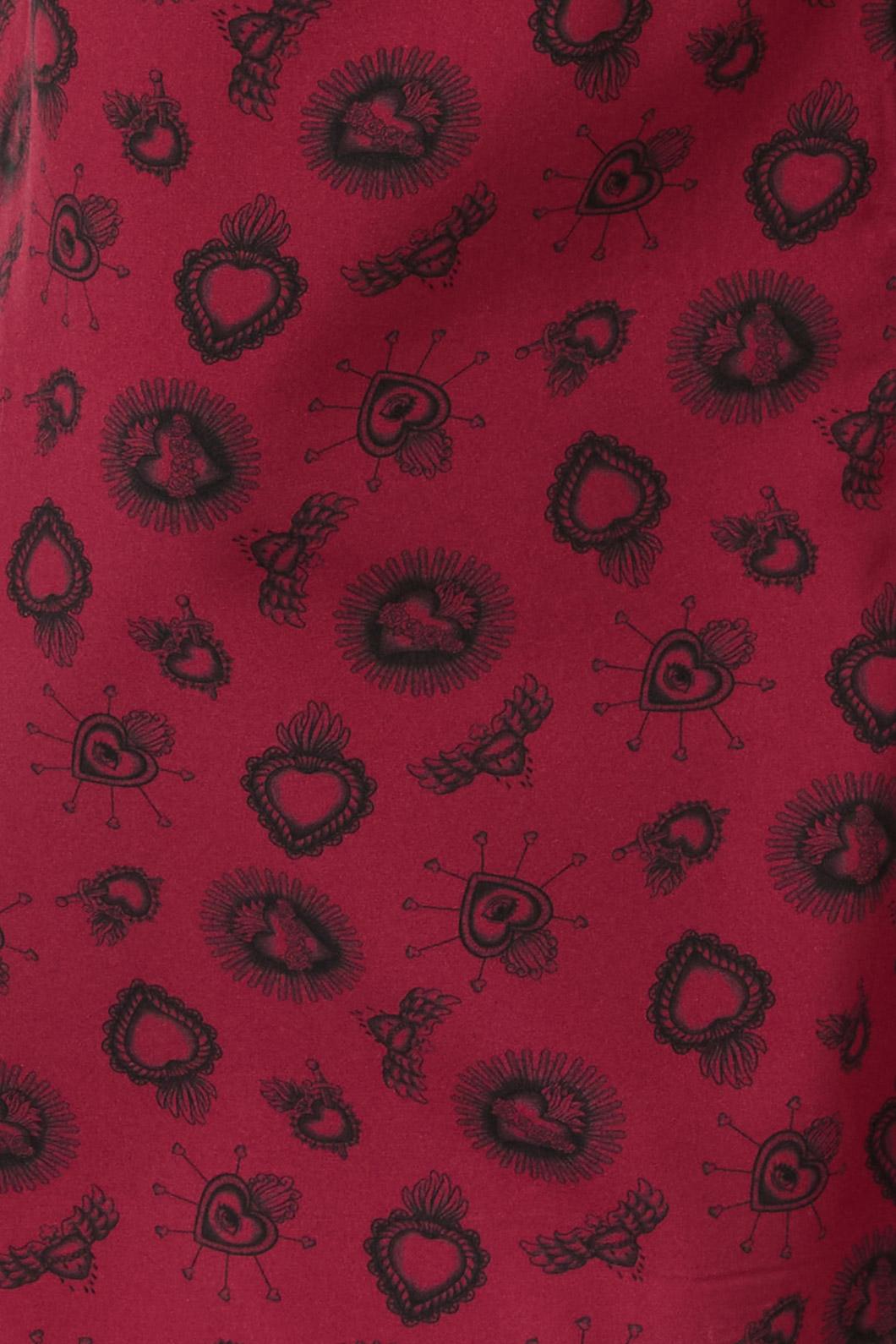 Dangerfield - Mercy Midi Skirt - raspberry