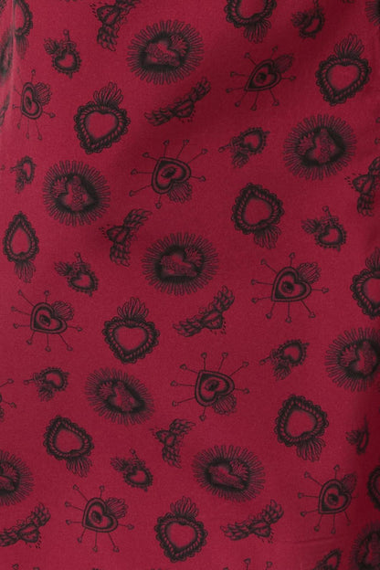 Dangerfield - Mercy Midi Skirt - raspberry